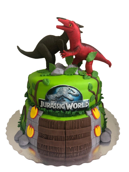 Torta dinosaurios decoración cumpleaños - Circus Fiesta